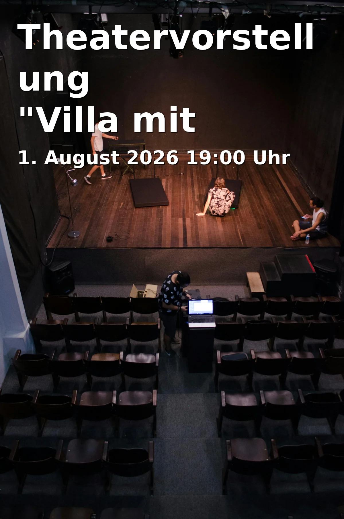 Event: Theater Performance "Villa with a View" in Feuerwehrhaus Braunschweig-Leiferde, Hahnenkamp 4, 38124 Braunschweig on 1. August 2026