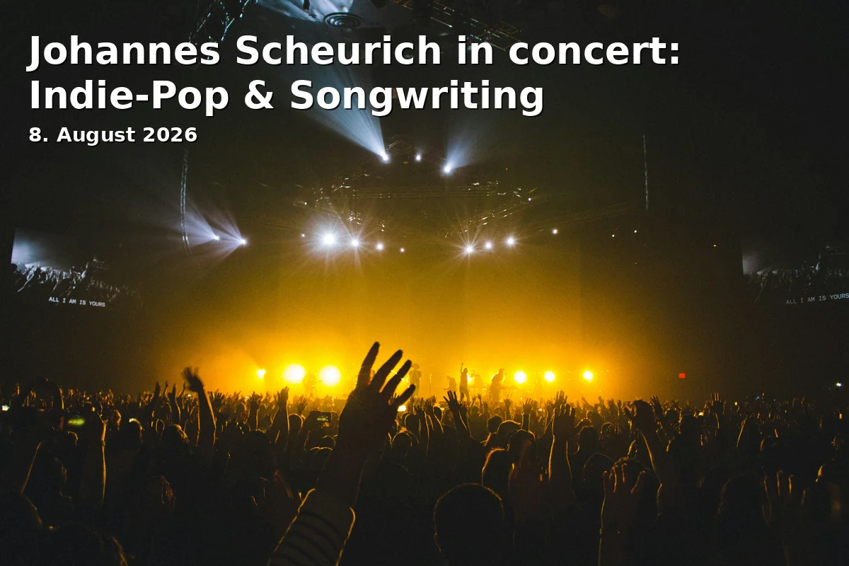 Event: Johannes Scheurich in concert: Indie-Pop & Songwriting in Kulturbaustelle Suhl, Friedrich-König-Straße 35, 98527 Suhl on 8. August 2026