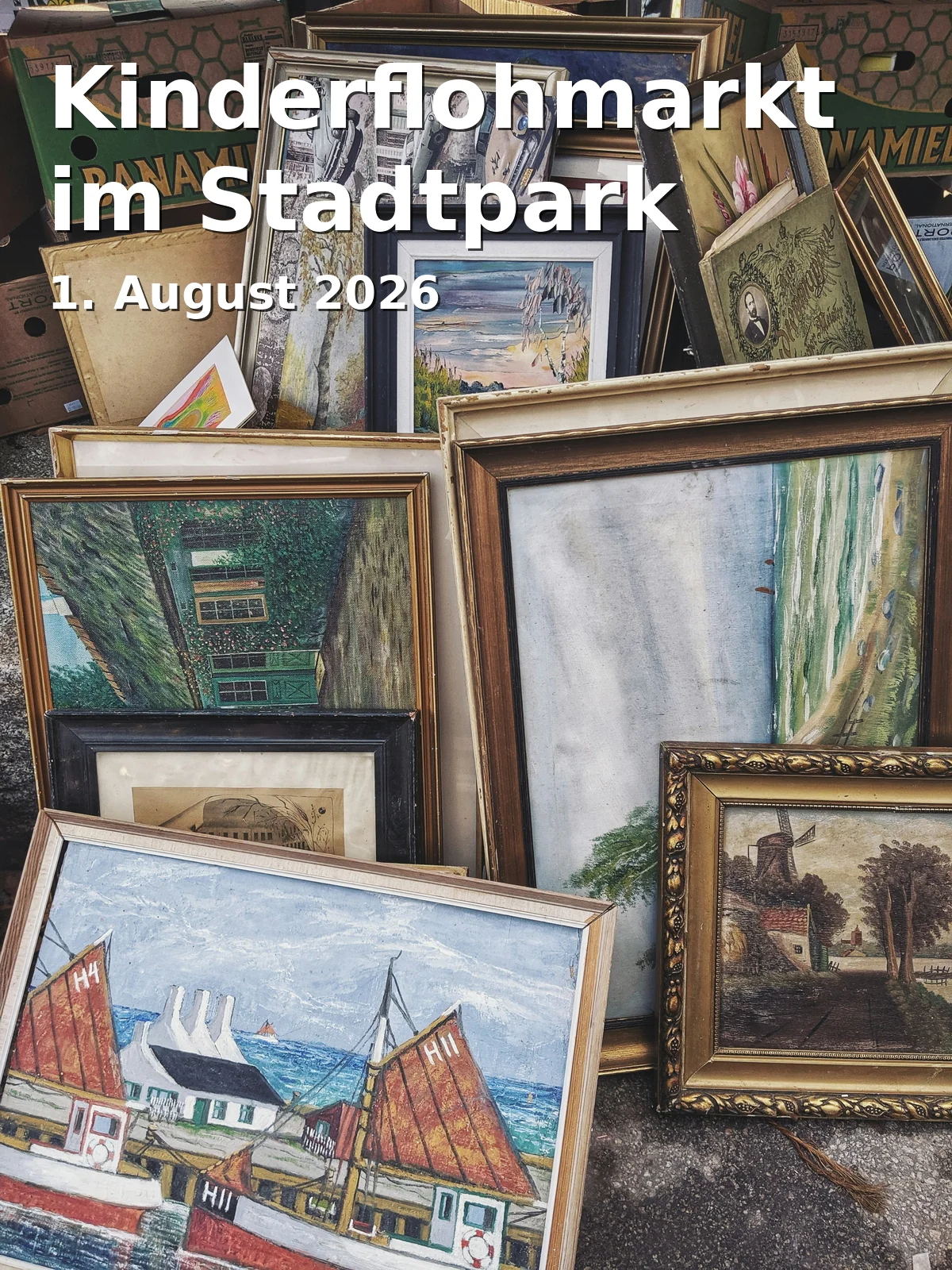 Event: Kinderflohmarkt im Stadtpark in Stadtpark Traunstein, Traunstein on 1. August 2026