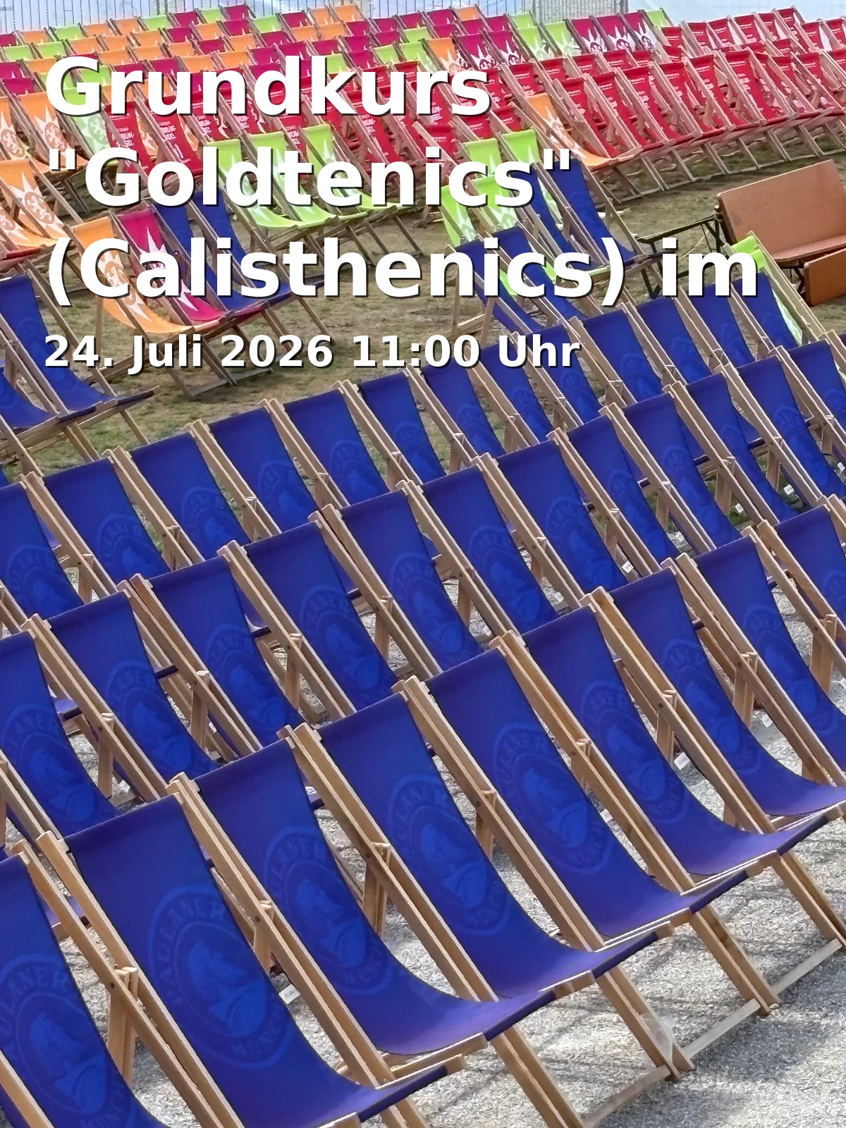 Basic Course "Goldtenics" (Calisthenics) in Prinzenpark