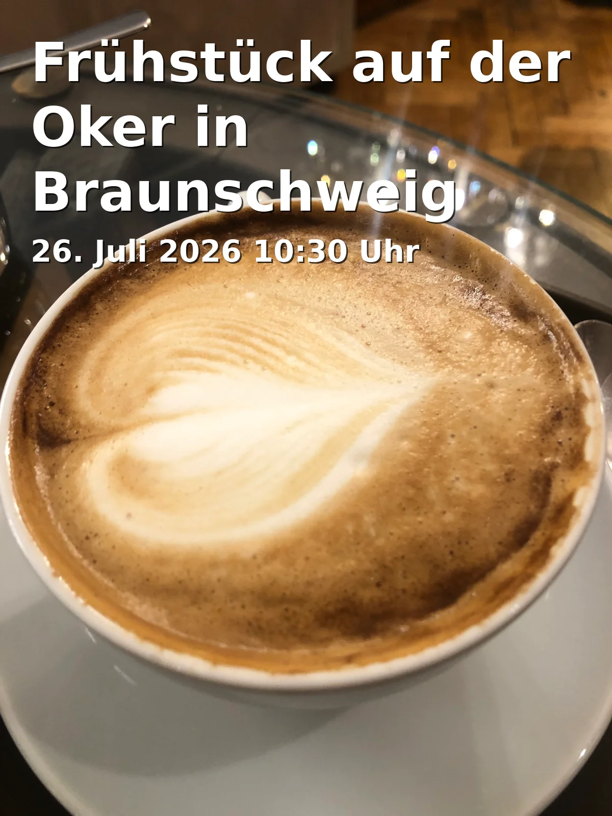 Event: Breakfast on the Oker in Braunschweig in Anleger OkerTour, John-F.-Kennedy-Platz/Kurt-Schumacher-Str. 26a (direkt an der Brücke), 38102 Braunschweig on 26. July 2026