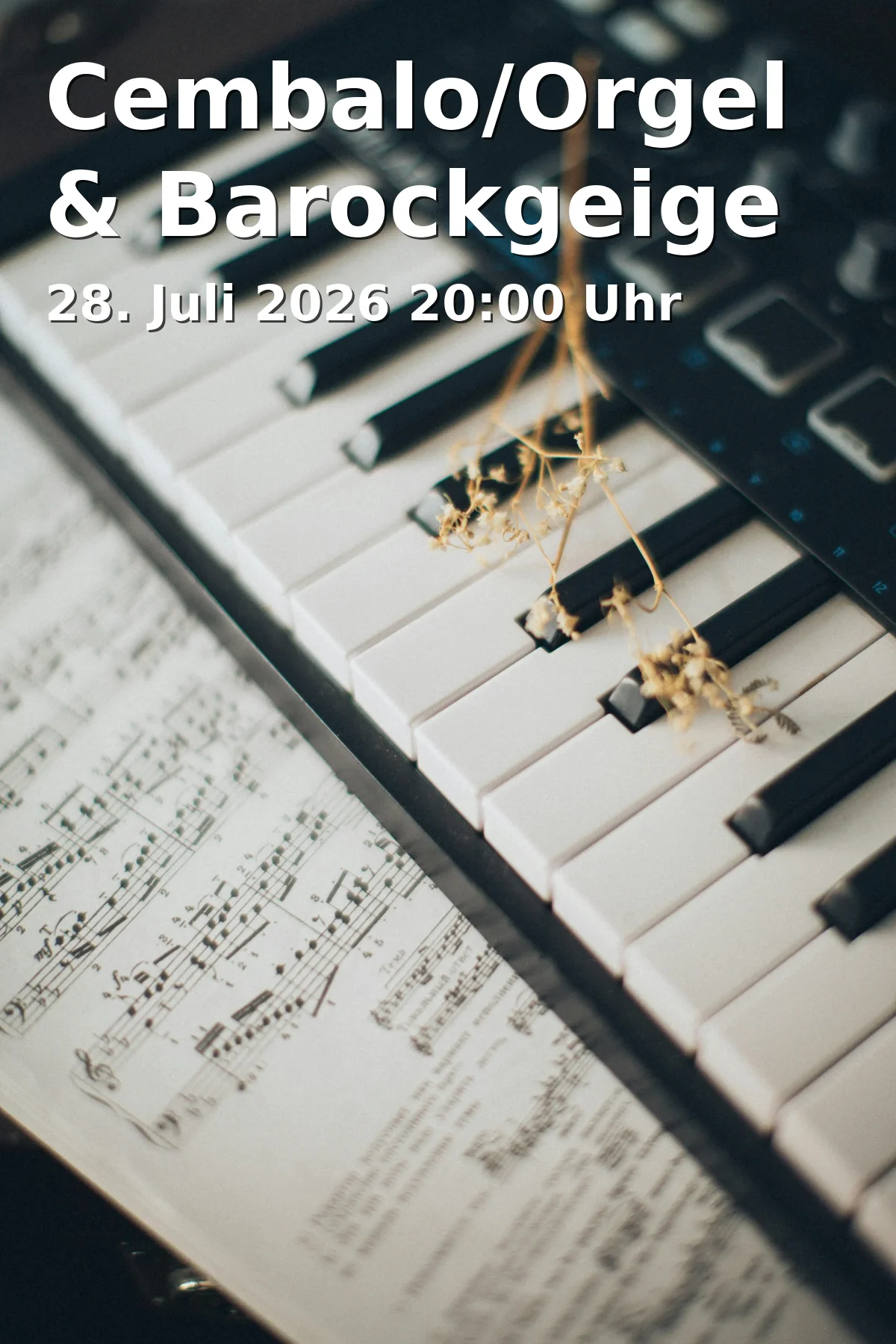 Event: Cembalo/Orgel & Barockgeige in Asamkirche München, Sendlinger Straße 32, 80331 München on 28. Juli 2026