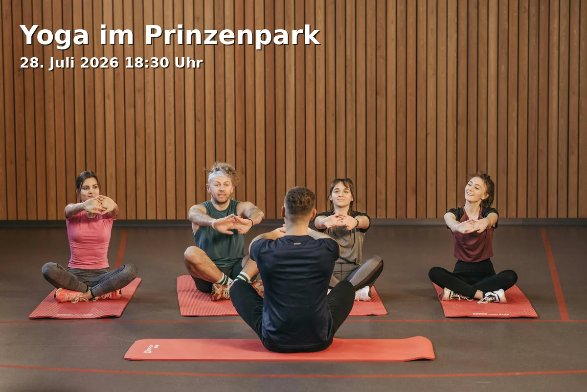 Event: Yoga in Prinzenpark in Wiese zwischen Skaterbahn und Ebertallee, Prinzenpark, 38100 Braunschweig on 28. July 2026