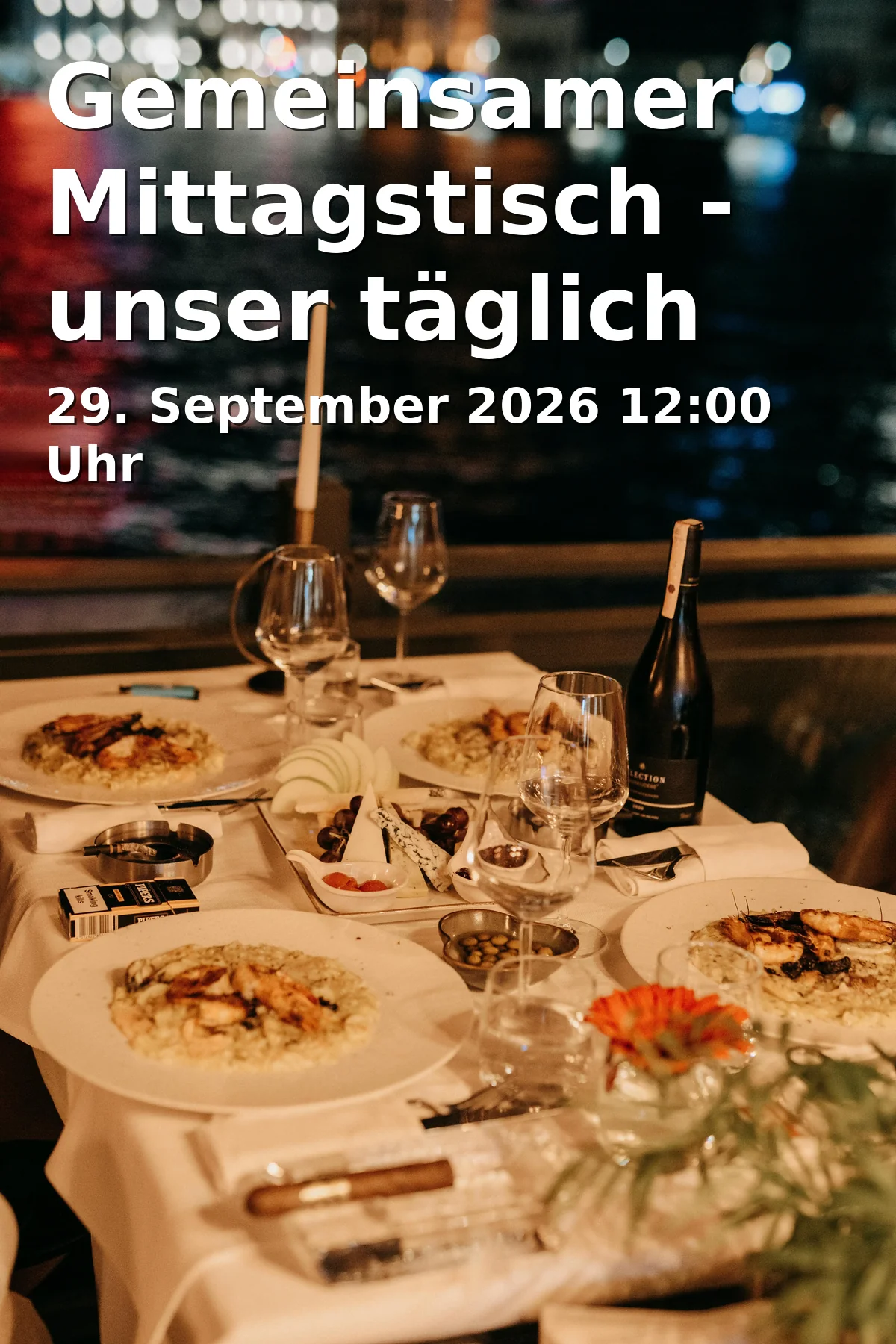 Event: Shared Lunch - Our Daily Bread in Begegnungsstätte Bürgerspital, Spritzenhausplatz 13, 73430 Aalen on 29. September 2026