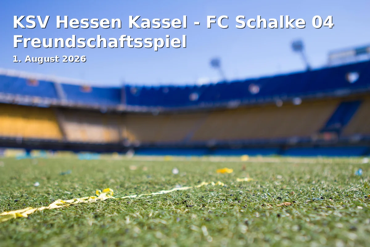 KSV Hessen Kassel - FC Schalke 04 Freundschaftsspiel