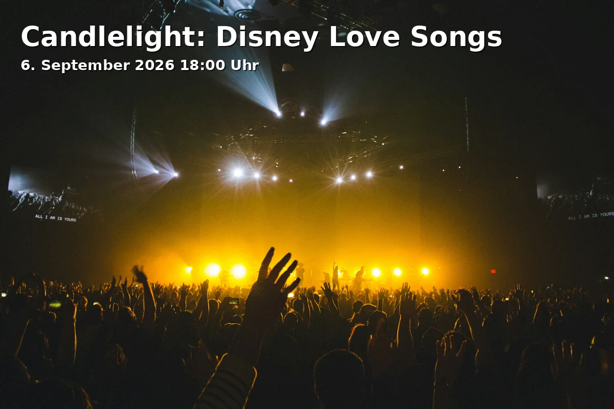 Event: Candlelight: Disney Love Songs in Schloss Garath - Rittersaal, Garather Schloßallee 19, 40595 Düsseldorf on 6. September 2026