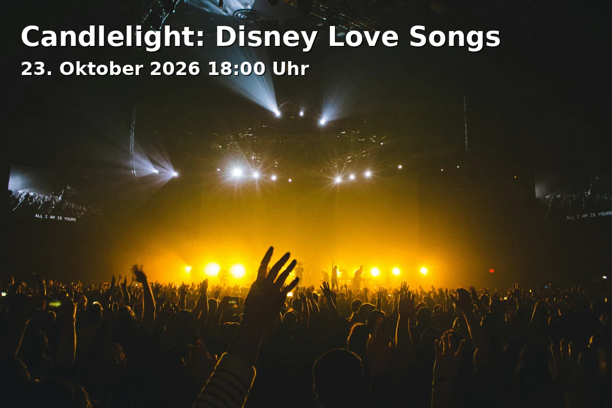 Event: Candlelight: Disney Love Songs in Schloss Garath - Rittersaal, Garather Schloßallee 19, 40595 Düsseldorf on 23. October 2026