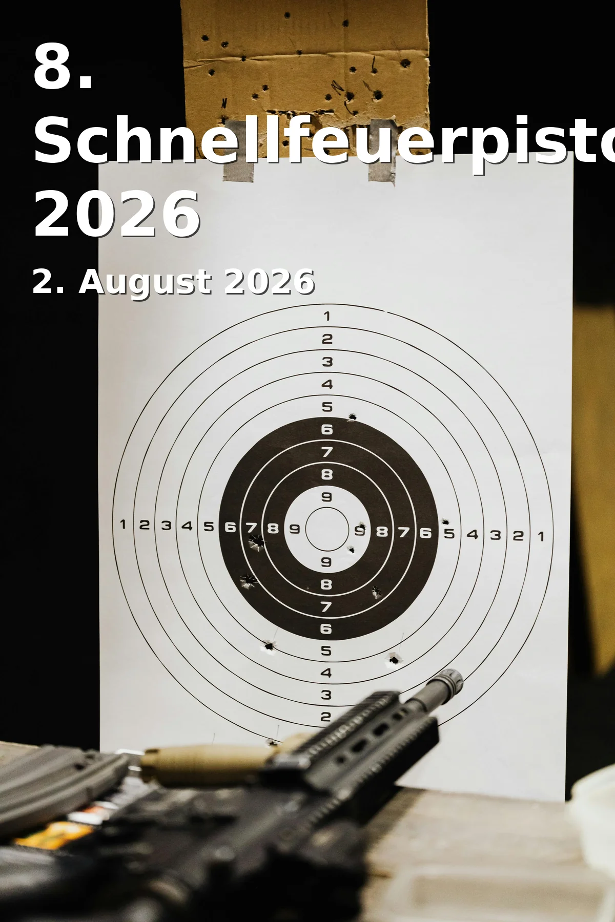 Event: 8th Rapid Fire Pistol Cup 2026 in SSZ Suhl, Schützenstraße 6, Suhl on 2. August 2026