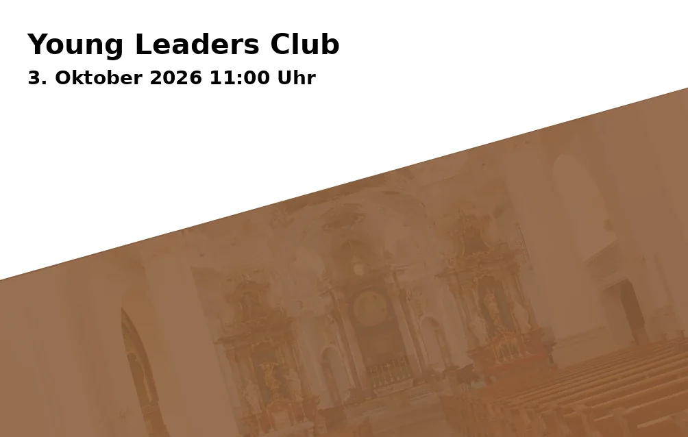 Event: Young Leaders Club in CVJM Bayreuth e.V., Wittelsbacherring 26, 95444 Bayreuth on 3. October 2026