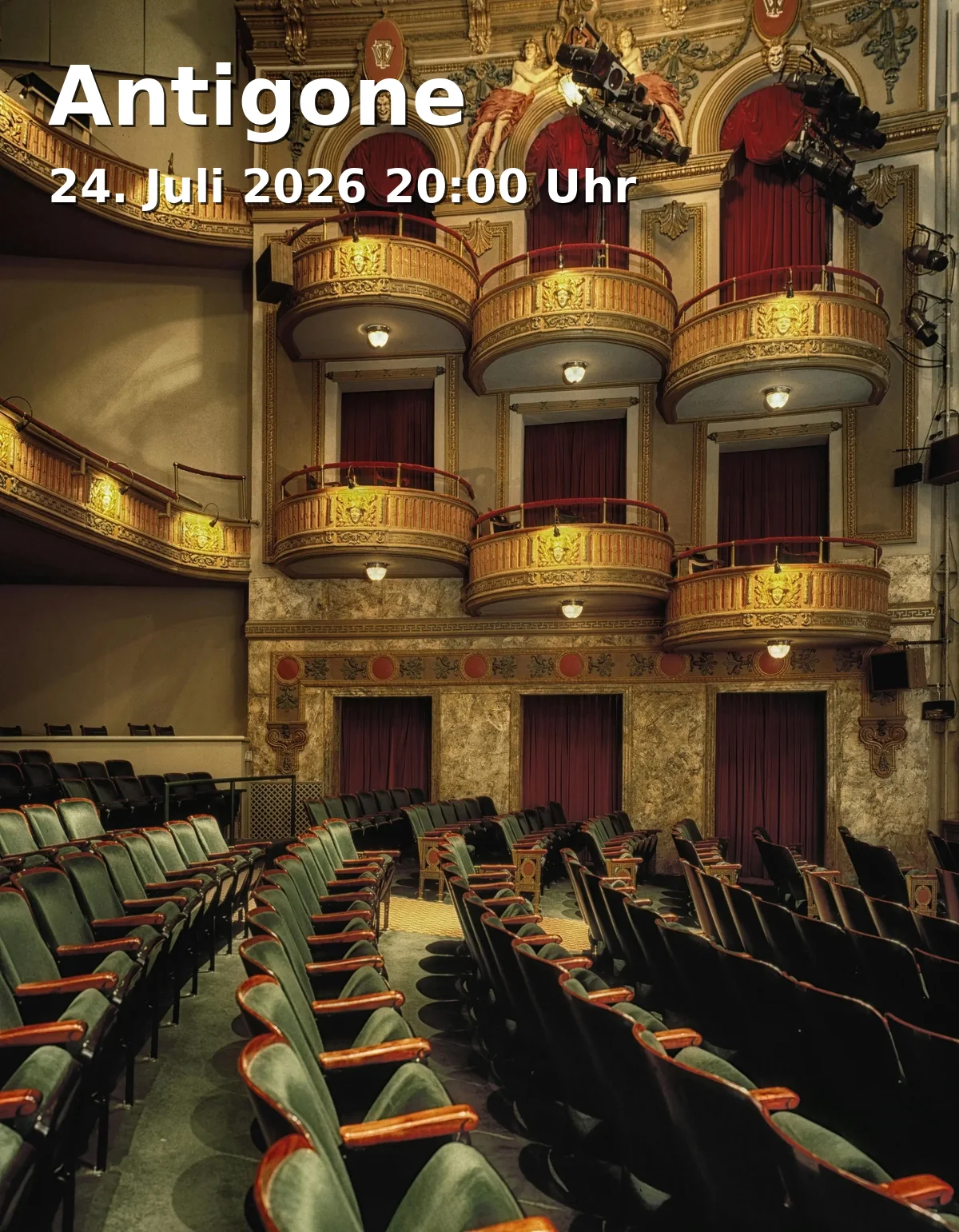 Event: Antigone in Innenhof der Glyptothek, Königsplatz 3, 80333 München on 24. Juli 2026