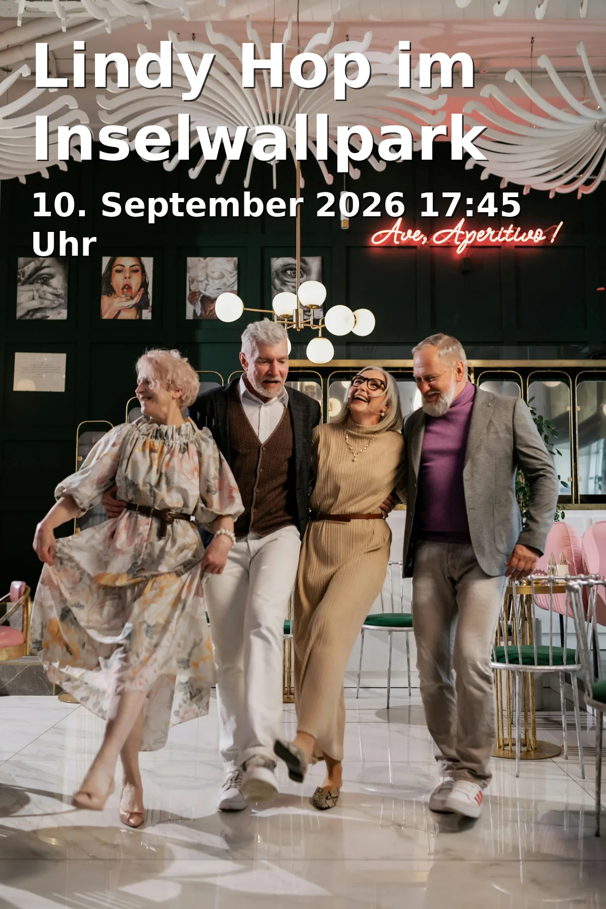 Event: Lindy Hop in Inselwallpark in Rondell (Zugang Torbogen über Inselwall), Inselwallpark, 38100 Braunschweig on 10. September 2026