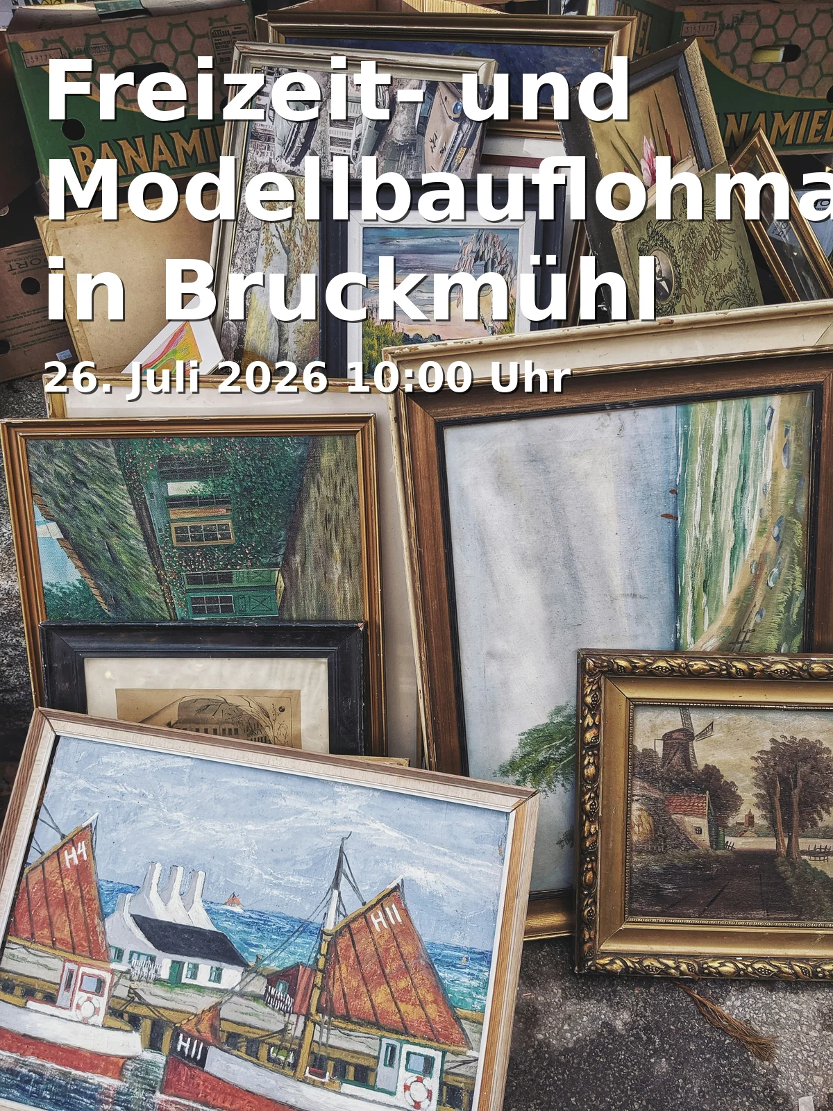 Event: Leisure and Model Building Flea Market in Bruckmühl in Faszination Modellbauwelt, Heimatweg 52, 83052 Bruckmühl on 26. July 2026