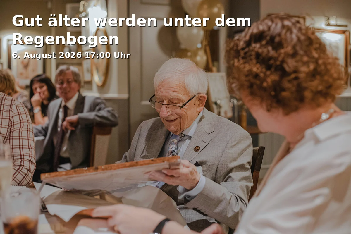 Event: Gut älter werden unter dem Regenbogen in Kulturraum „die flora“, Florastraße 26, Gelsenkirchen on 6. August 2026