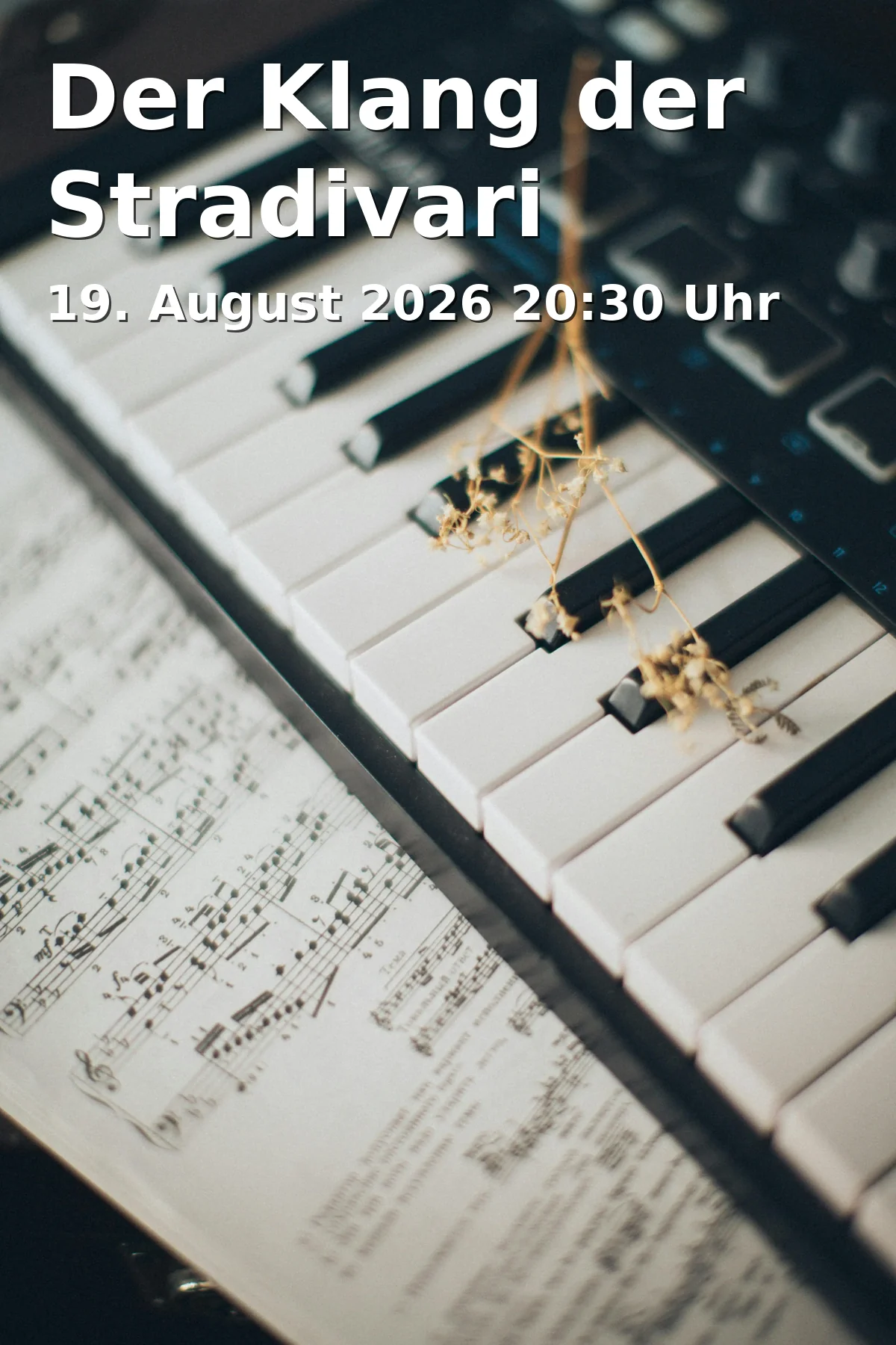 Event: Der Klang der Stradivari in filmforum, Dellplatz 16, 47051 Duisburg on 19. August 2026