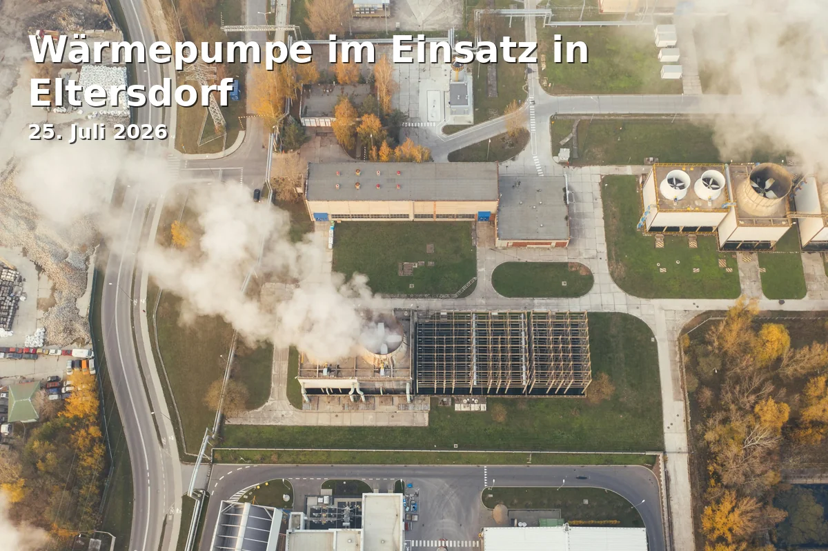 Event: Wärmepumpe im Einsatz in Eltersdorf in Eltersdorf on NaN. Invalid Date NaN