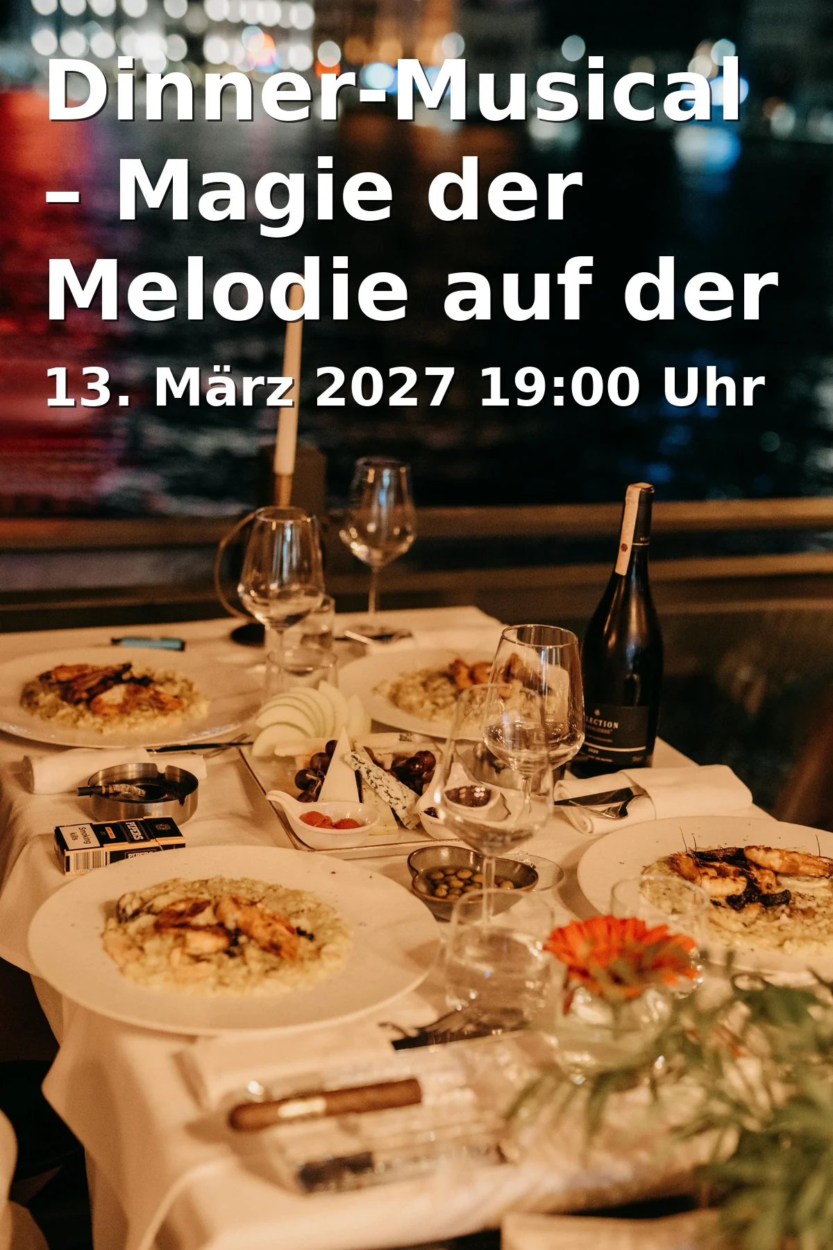 Event: Dinner-Musical – Magie der Melodie auf der MS Moby Dick