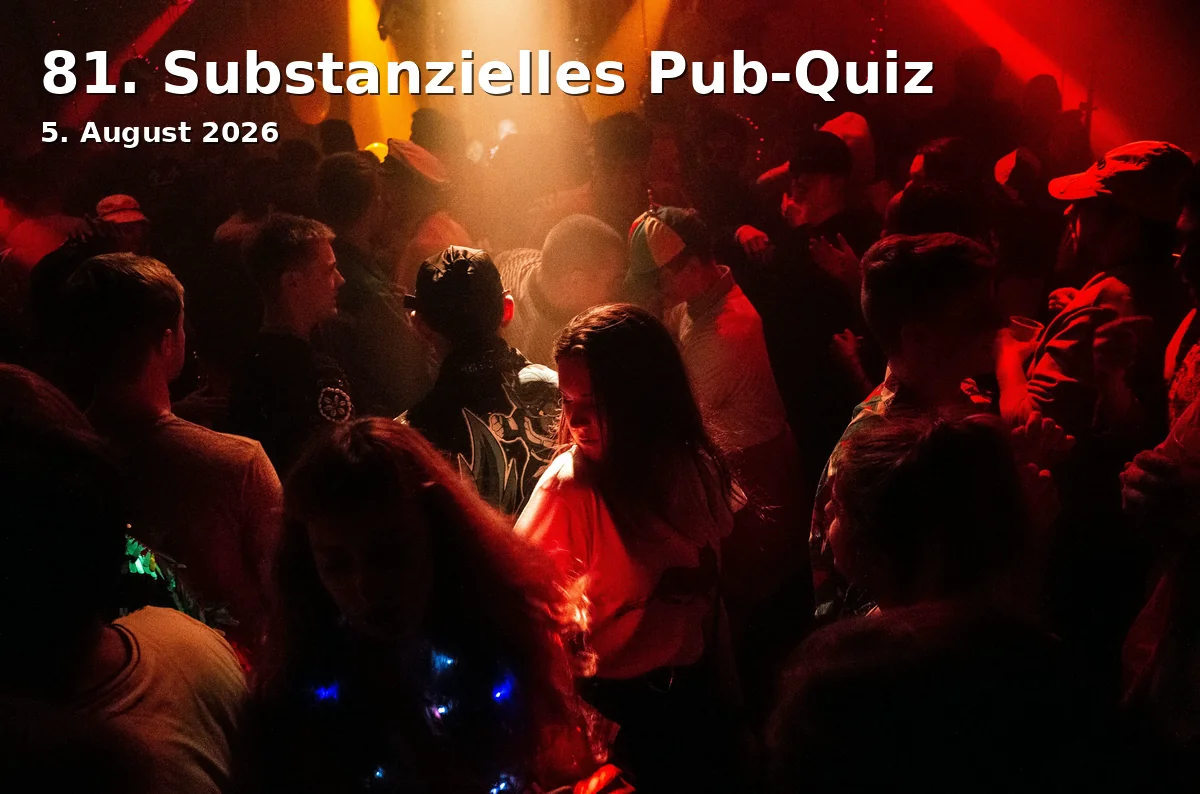 Event: 81. Substantial Pub Quiz