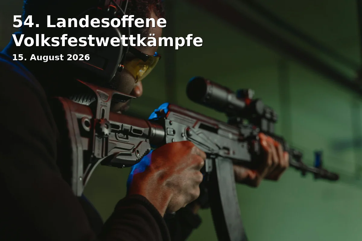Event: 54. Landesoffene Volksfestwettkämpfe in ASV Dachau, Georg-Scherer-Straße 75, 85221 Dachau on 15. August 2026