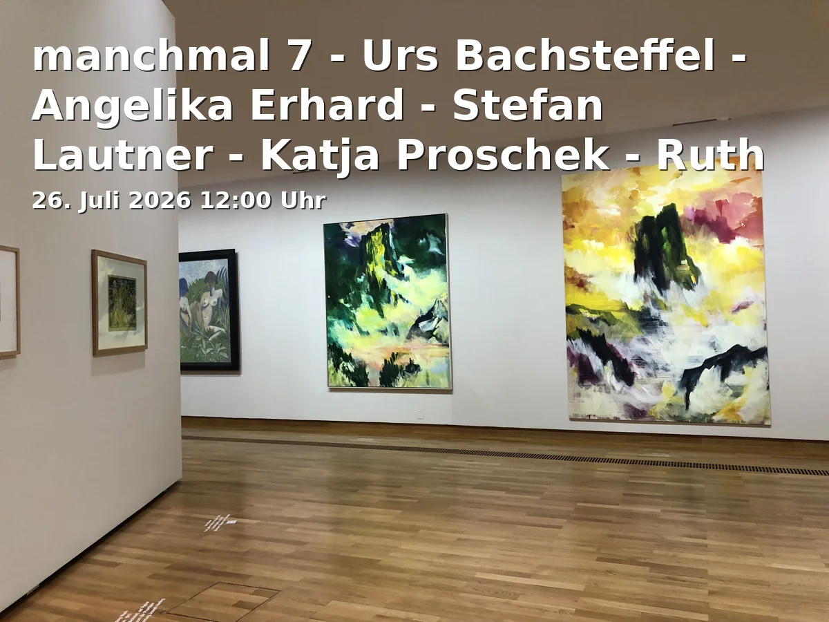 manchmal 7 - Urs Bachsteffel - Angelika Erhard - Stefan Lautner - Katja Proschek - Ruth Weizel