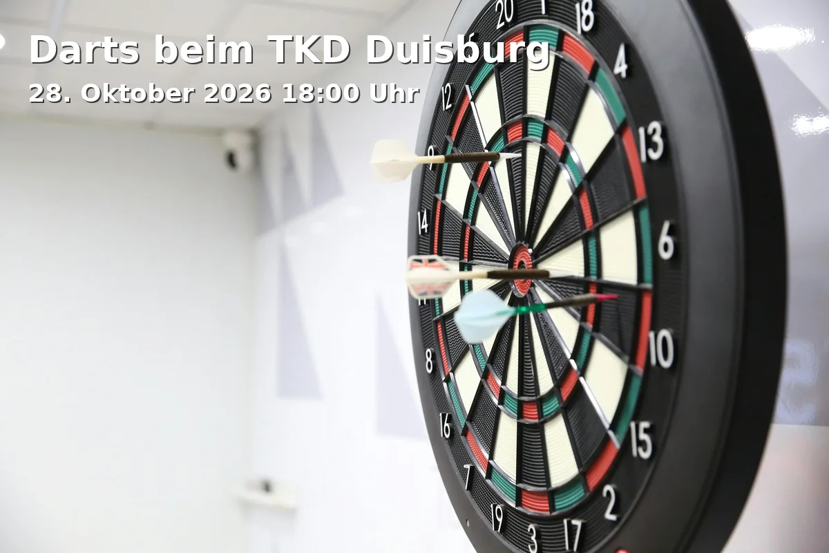 Event: Darts beim TKD Duisburg