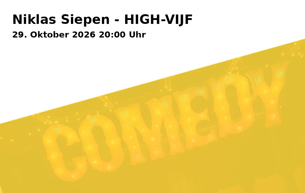 Event: Niklas Siepen - HIGH-VIJF