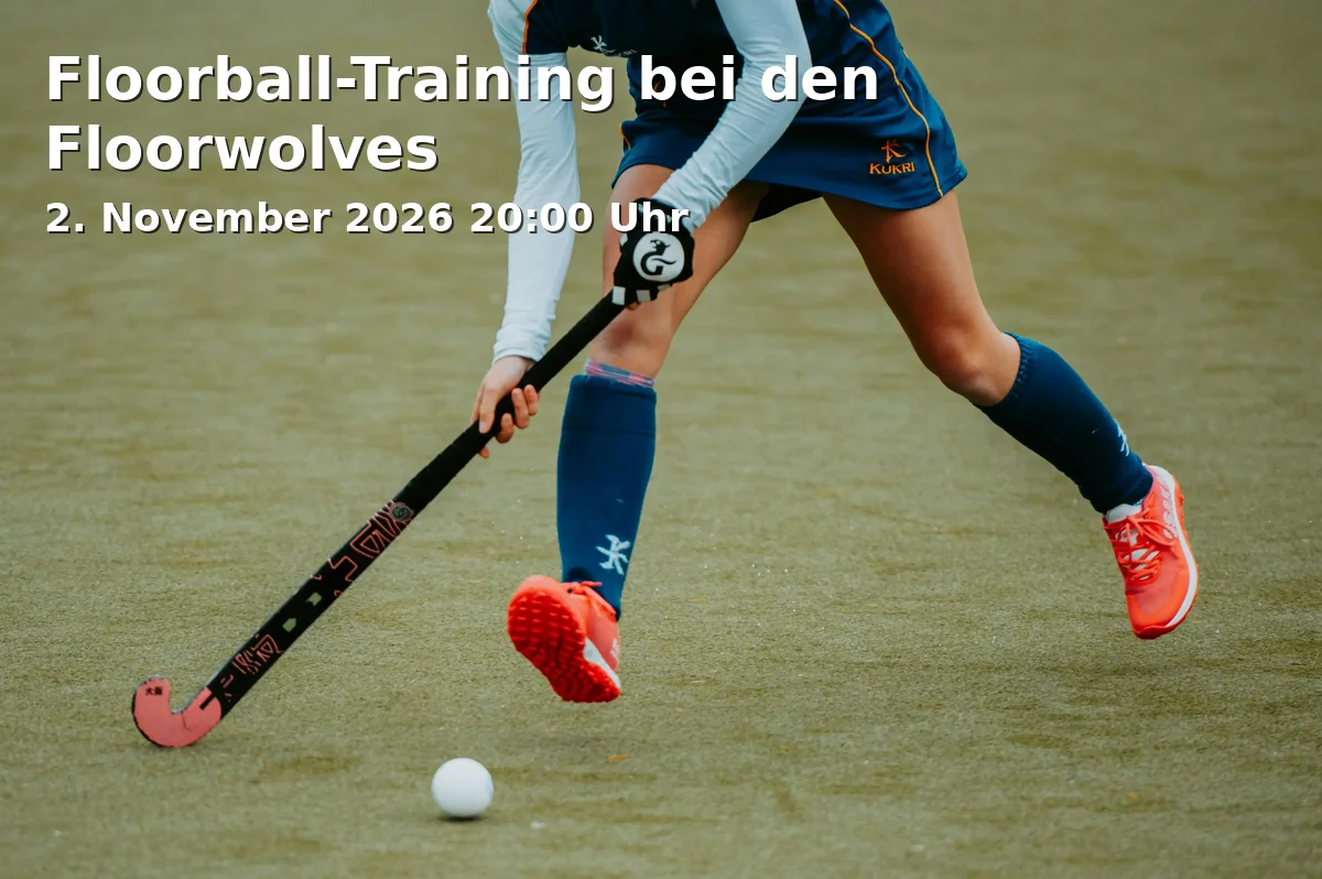 Event: Floorball-Training bei den Floorwolves