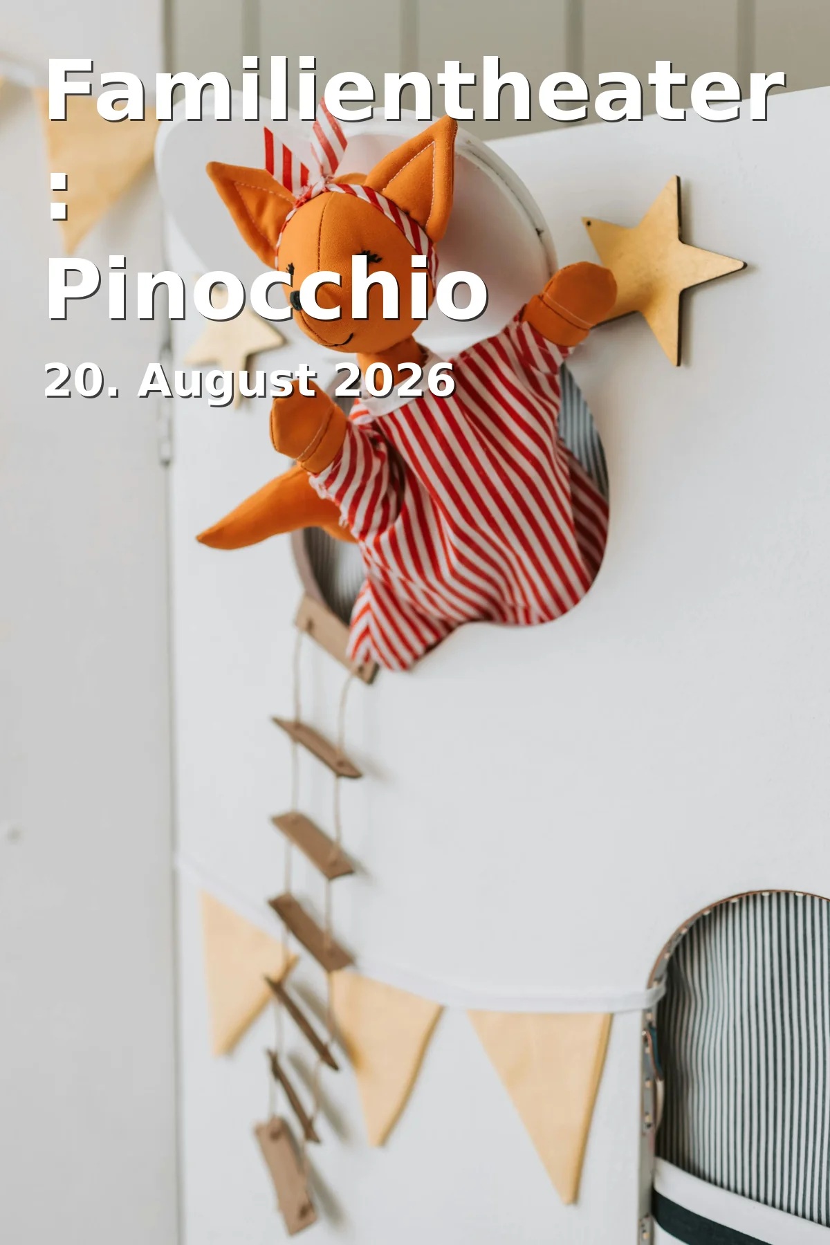 Event: Family Theater: Pinocchio in Salzstadel, Steckengasse 308, Landshut on 20. August 2026
