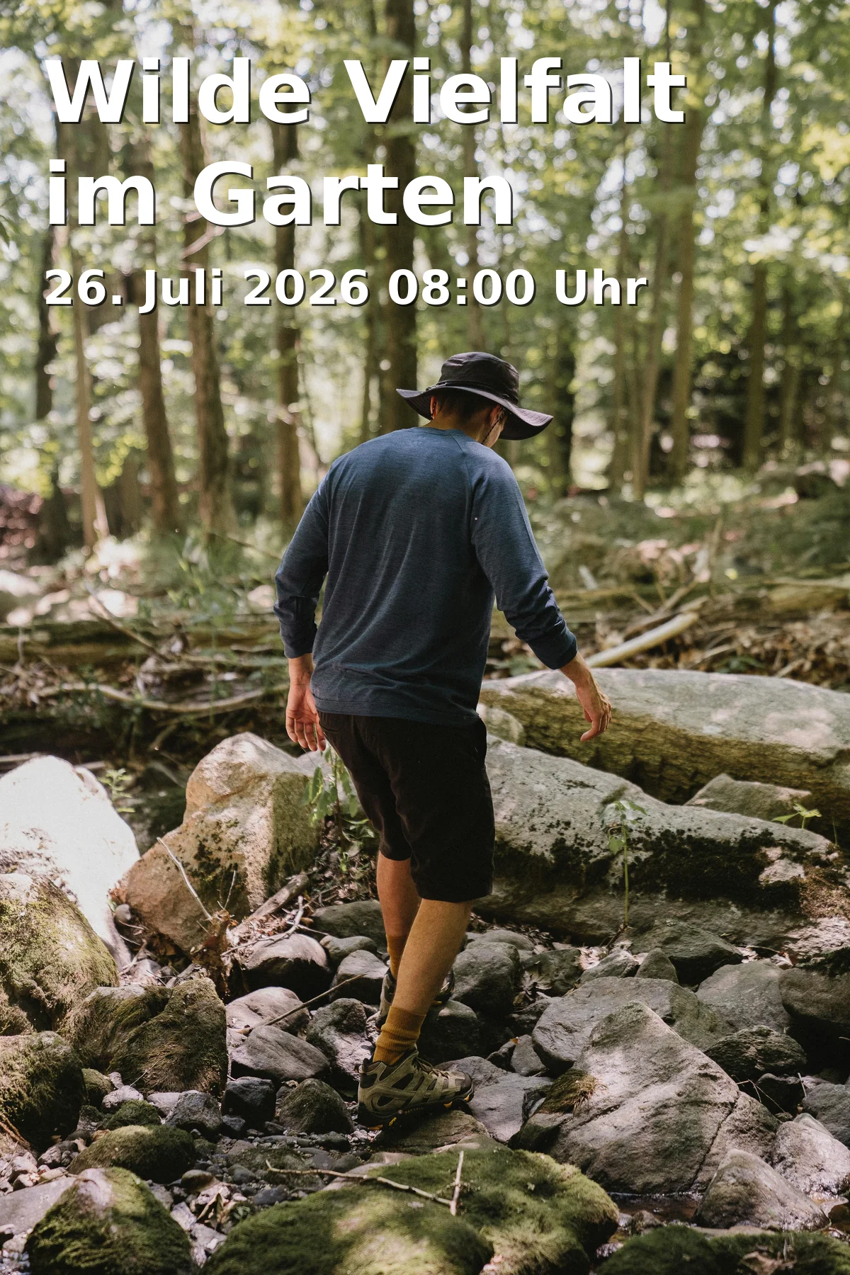 Event: Wild Diversity in the Garden in Botanischer Garten, Loschgestraße 1, 91054 Erlangen on 26. July 2026