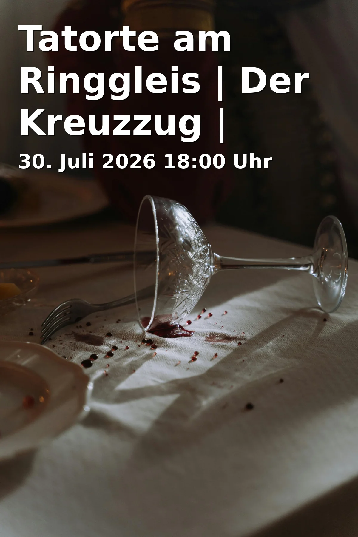 Event: Crime Scenes at Ringgleis | The Crusade | Experience World Lokpark in Lokpark Braunschweig, Schwarzkopffstraße 3, 38126, Braunschweig on 30. July 2026