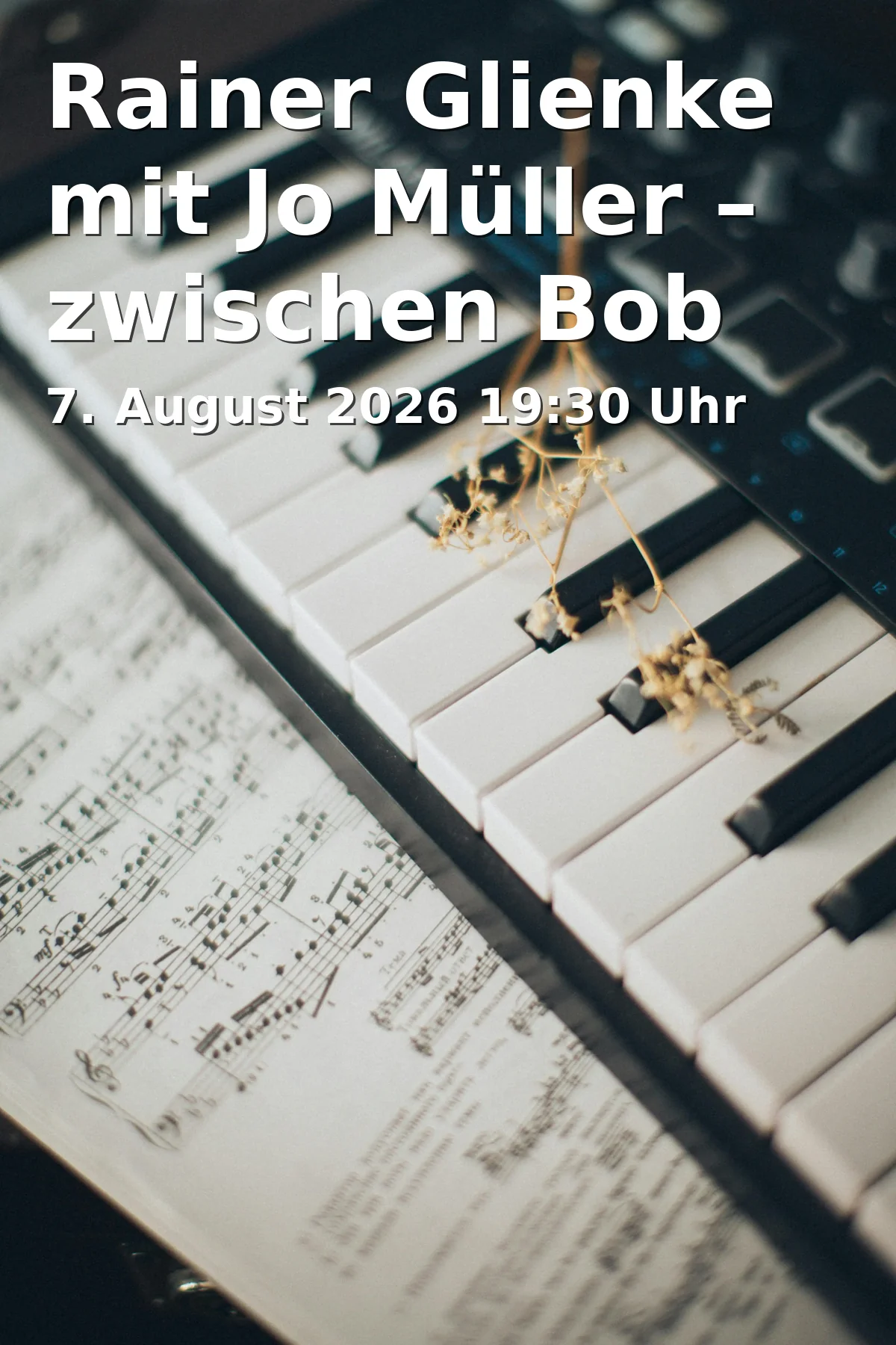 Event: Rainer Glienke with Jo Müller - between Bob Dylan and Rio Reiser in DRK-KaufBar, Helmstedter Straße 135, 38102 Braunschweig on 7. August 2026