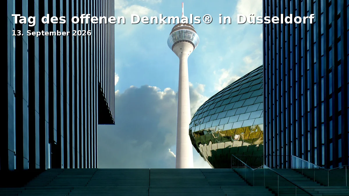Event: Tag des offenen Denkmals® in Düsseldorf in Diverse Orte in Düsseldorf, Düsseldorf on 13. September 2026