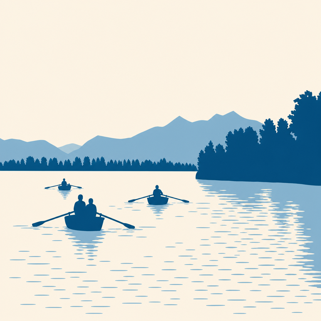 Exploring with the Rowboat