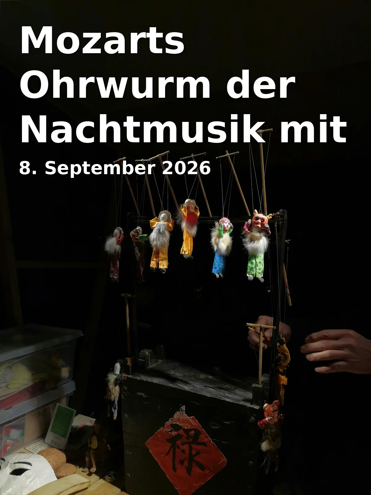 Event: Mozarts Ohrwurm der Nachtmusik mit Beatrice Hutter in Speicher Schwerin, Röntgenstraße 20/22, Schwerin on 8. September 2026