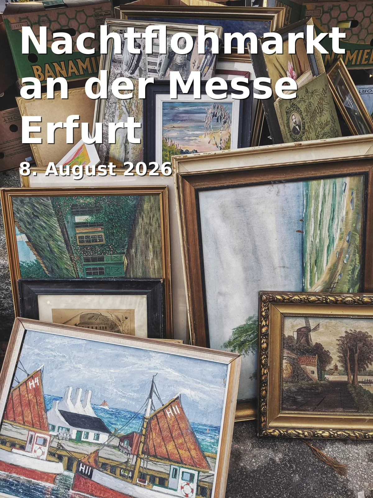 Nachtflohmarkt an der Messe Erfurt