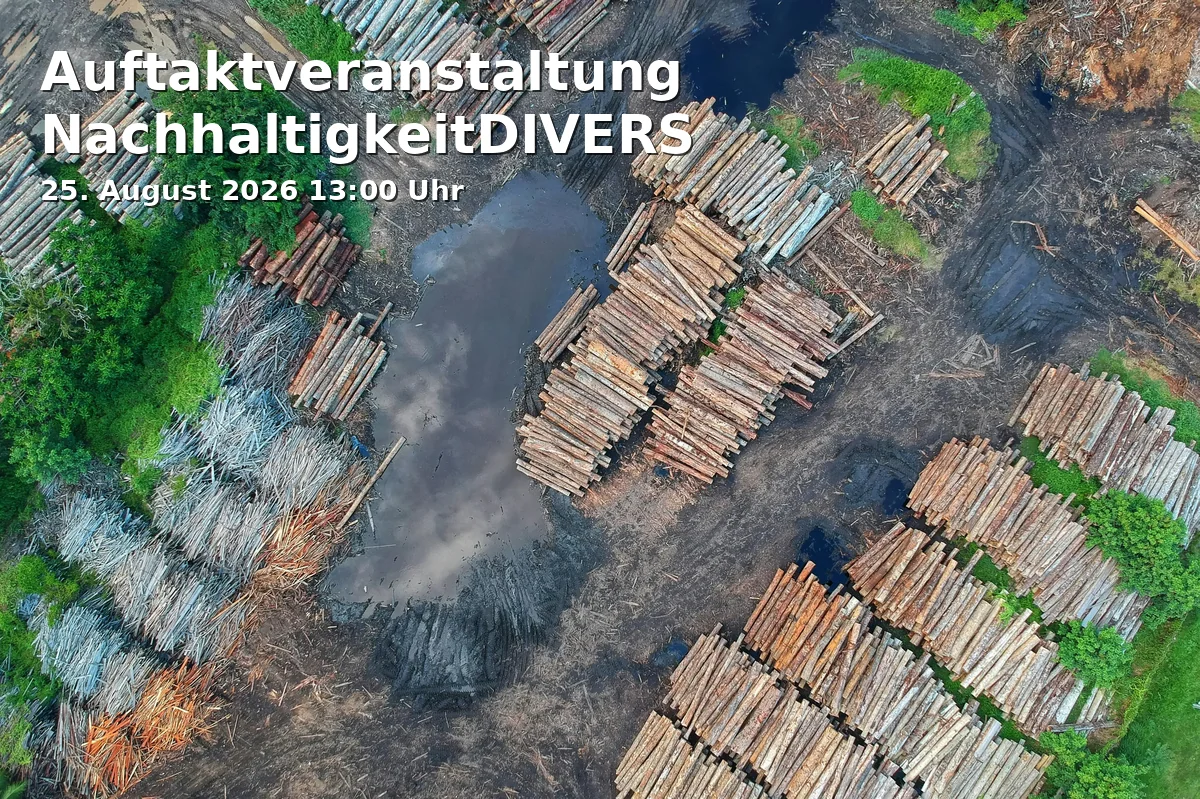 Event: Kick-off Event SustainabilityDIVERS in Nachhaltigkeitszentrale, Kortumstraße 93, 44787 Bochum on 25. August 2026