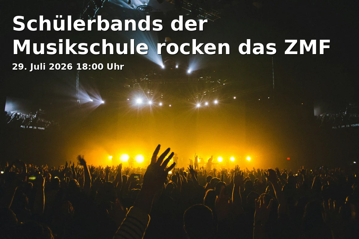 Schülerbands der Musikschule rocken das ZMF