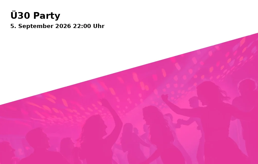 Event: Ü30 Party