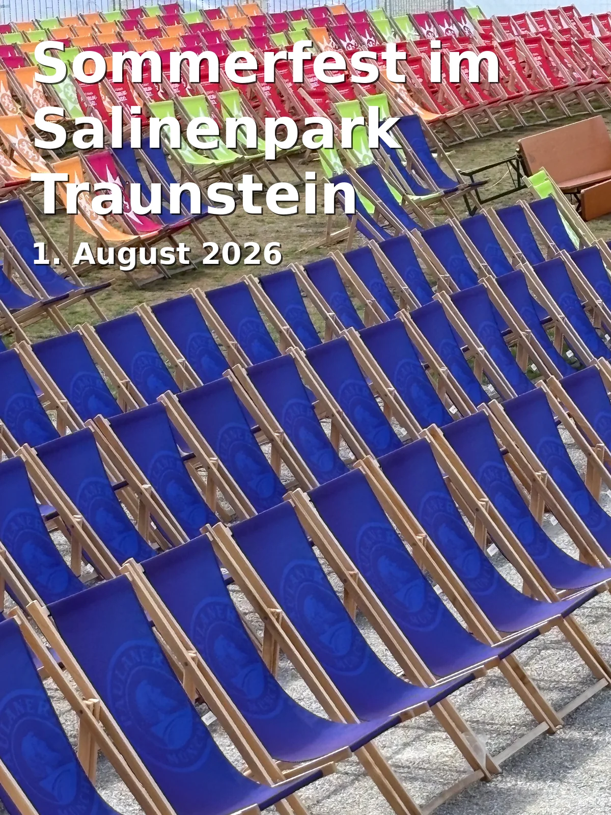 Event: Sommerfest im Salinenpark Traunstein in Salinenpark, Salinenstr. 1, 83278 Traunstein on 1. August 2026