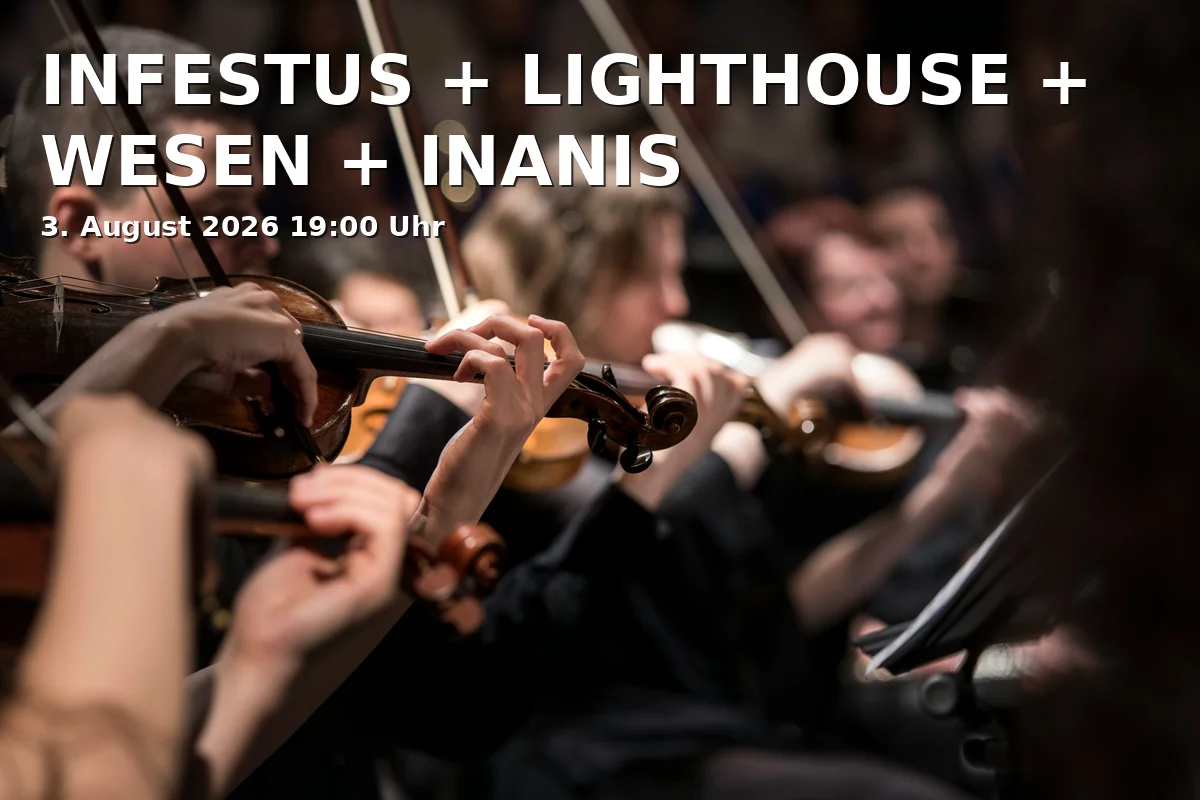 INFESTUS + LIGHTHOUSE + WESEN + INANIS