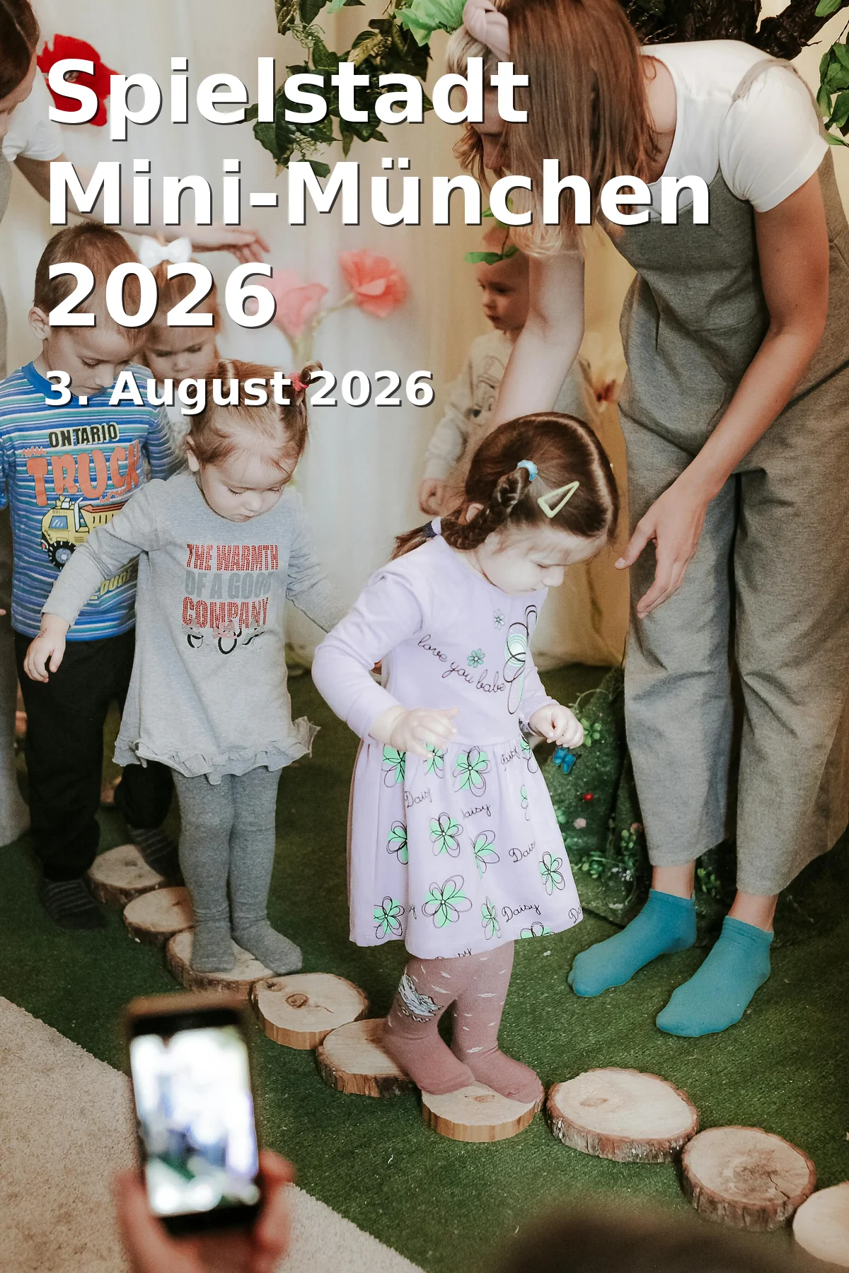 Event: Spielstadt Mini-München 2026 in Fröttmaning, München on 3. August 2026