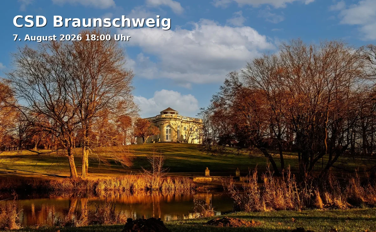 Event: CSD Braunschweig in Schlossplatz Braunschweig, 38100 Braunschweig on 7. August 2026