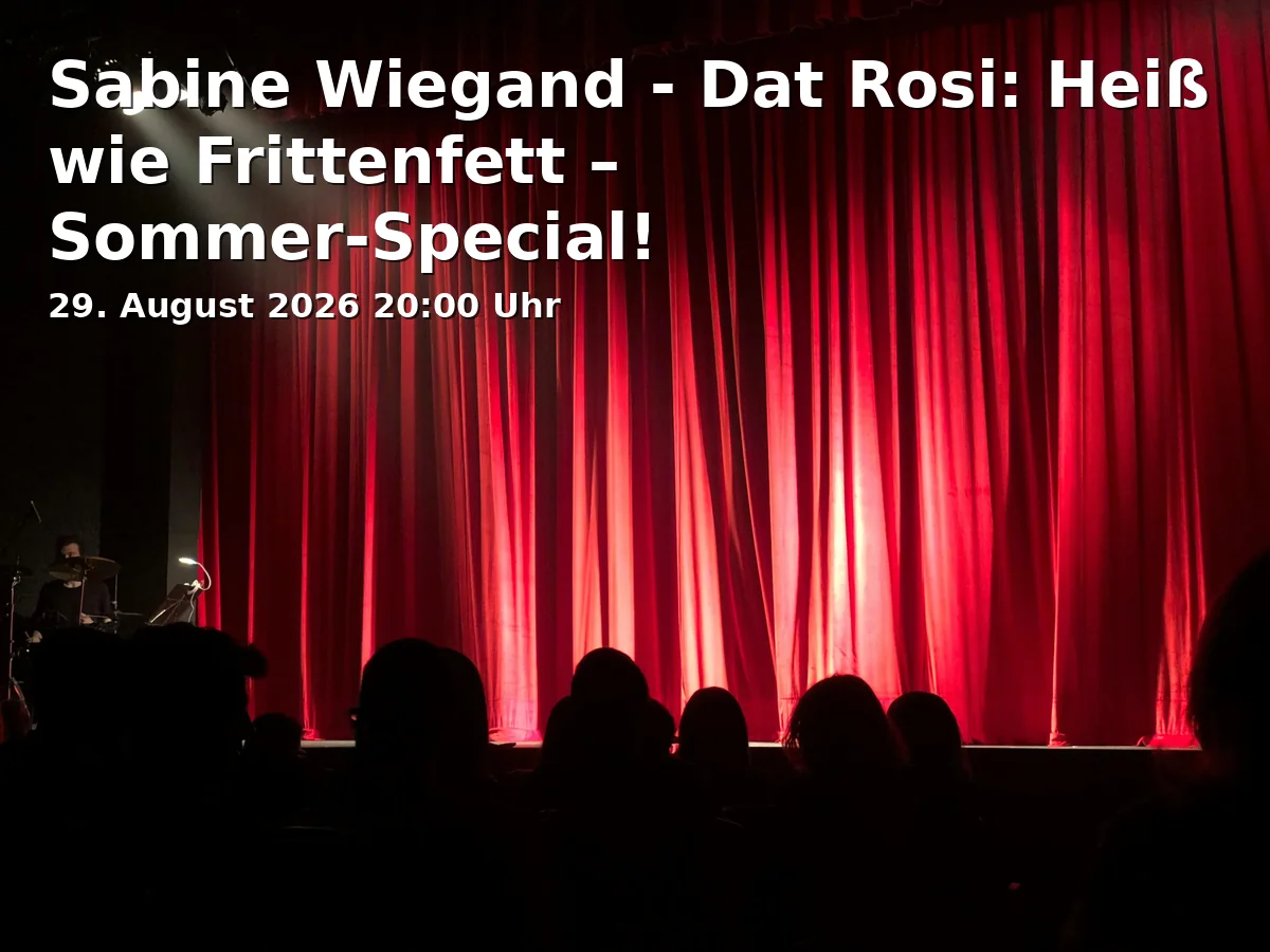 Sabine Wiegand - Dat Rosi: Hot as French Fries Fat – Summer Special!