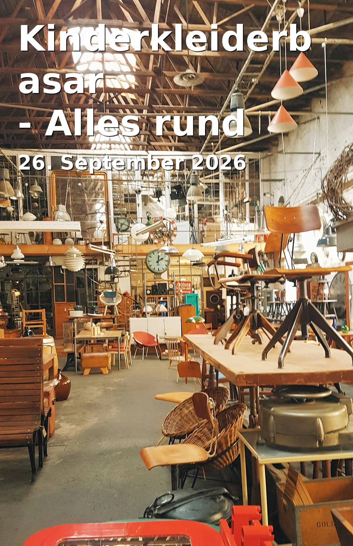Event: Kinderkleiderbasar - Alles rund ums Kind in Jurahalle Ebnat, Römerstraße 80, 73432 Aalen on 26. September 2026