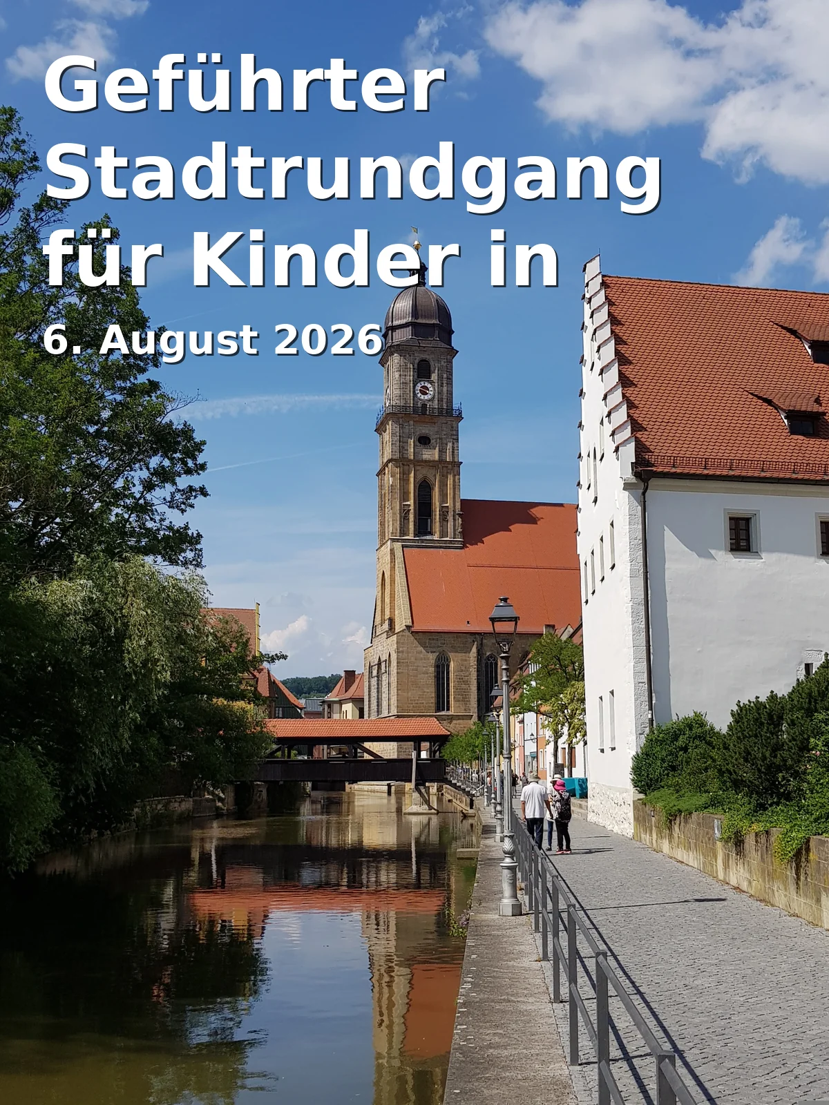 Event: Guided City Tour for Children in Amberg in Tourist Information, Hallplatz, Amberg on 6. August 2026