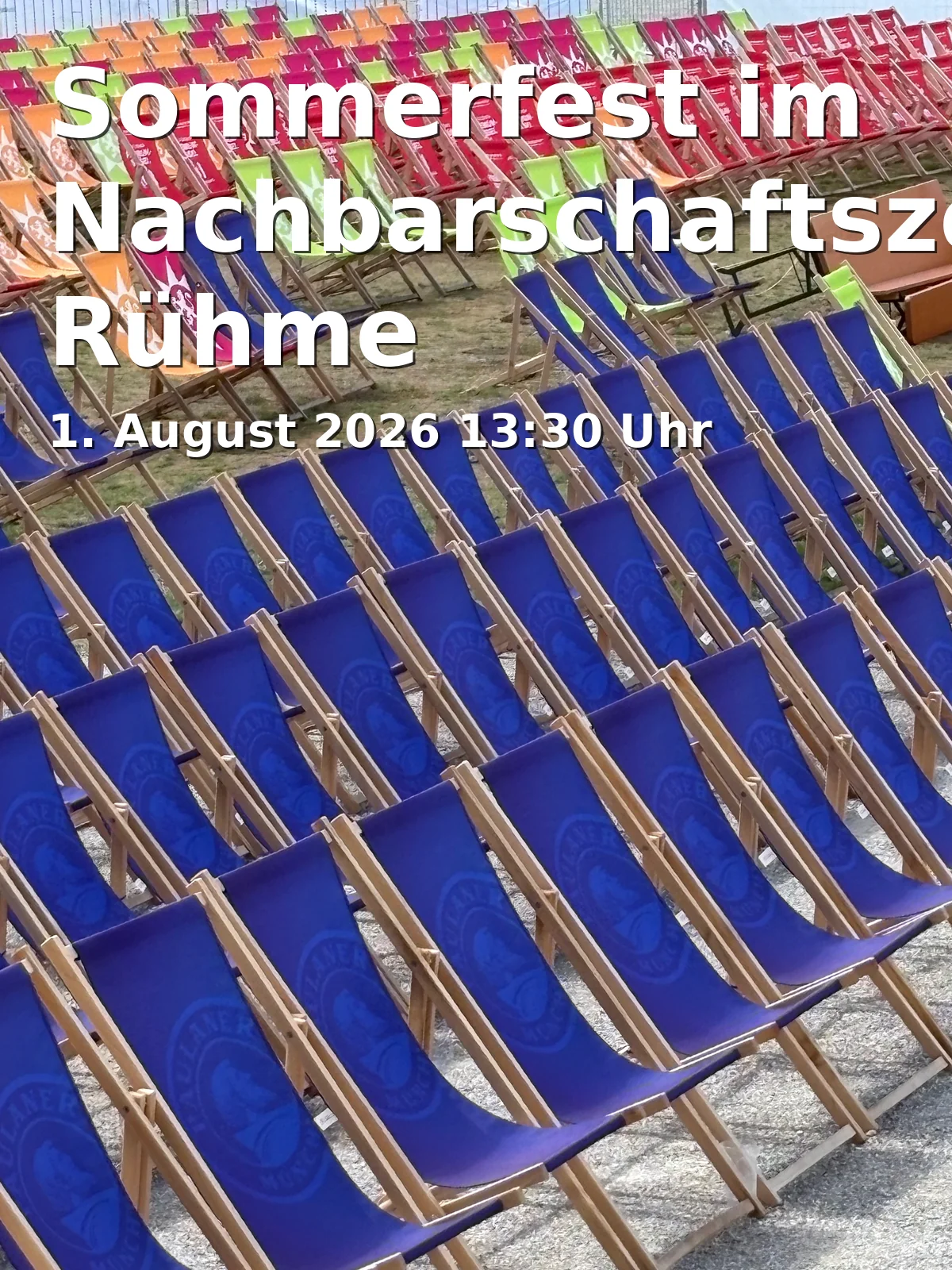 Summer Festival at the Rühme Community Center