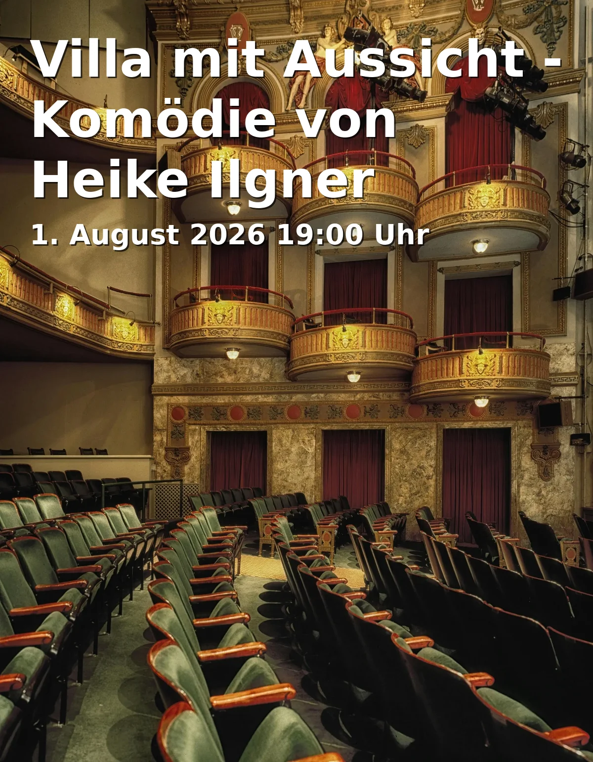 Event: Villa with a View - Comedy by Heike Ilgner in Feuerwehrhaus Braunschweig-Leiferde, Hahnenkamp 4, 38124 Braunschweig on 1. August 2026