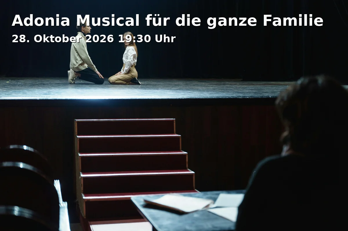 Event: Adonia Musical für die ganze Familie in Jurahalle Ebnat, Thurn-und-Taxis-Straße 25, 73432 Aalen-Ebnat on 28. Oktober 2026