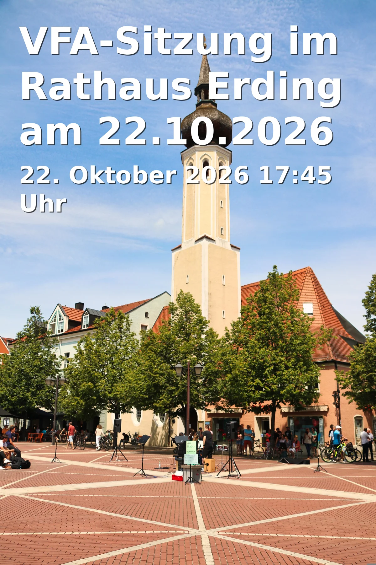 VFA Meeting at Erding Town Hall on 22.10.2026