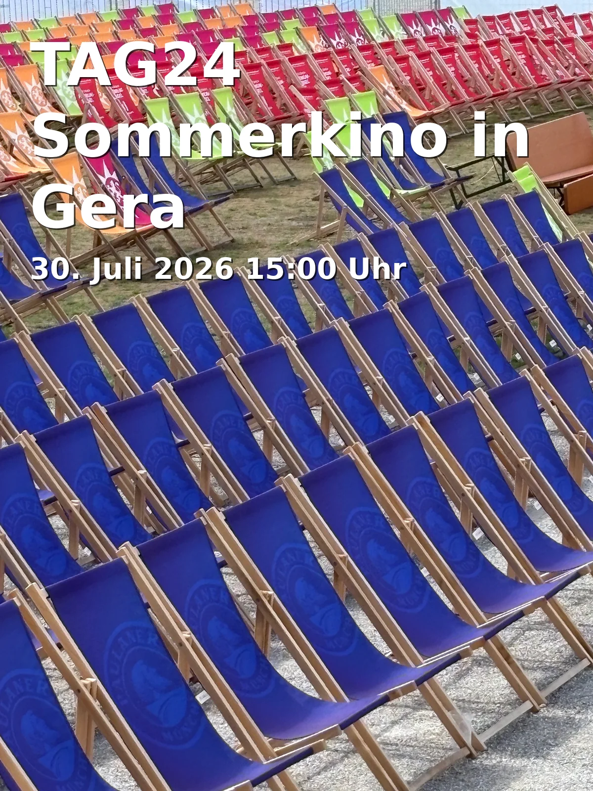 Event: TAG24 Summer Cinema in Gera in Hofwiesenpark, 07548 Gera on 30. July 2026