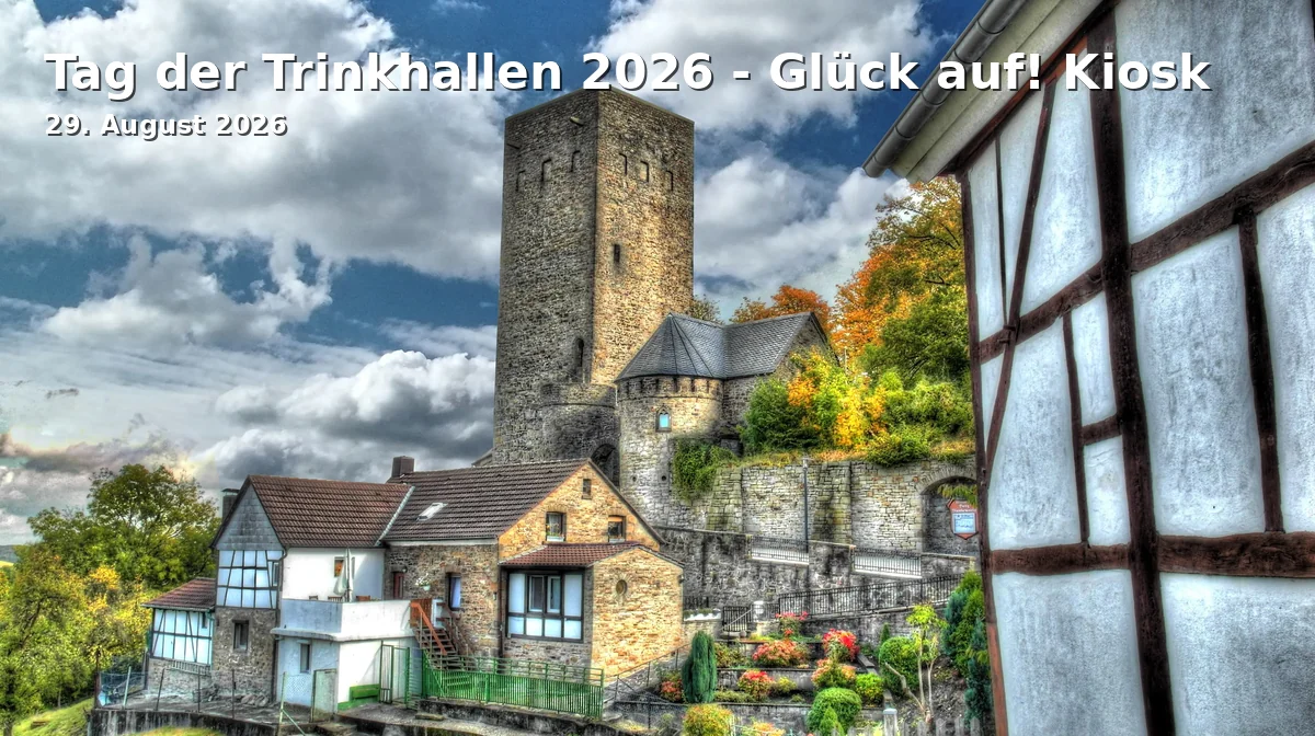 Event: Tag der Trinkhallen 2026 - Glück auf! Kiosk in Glück auf! Kiosk, Hunscheidtstraße, Bochum on 29. August 2026